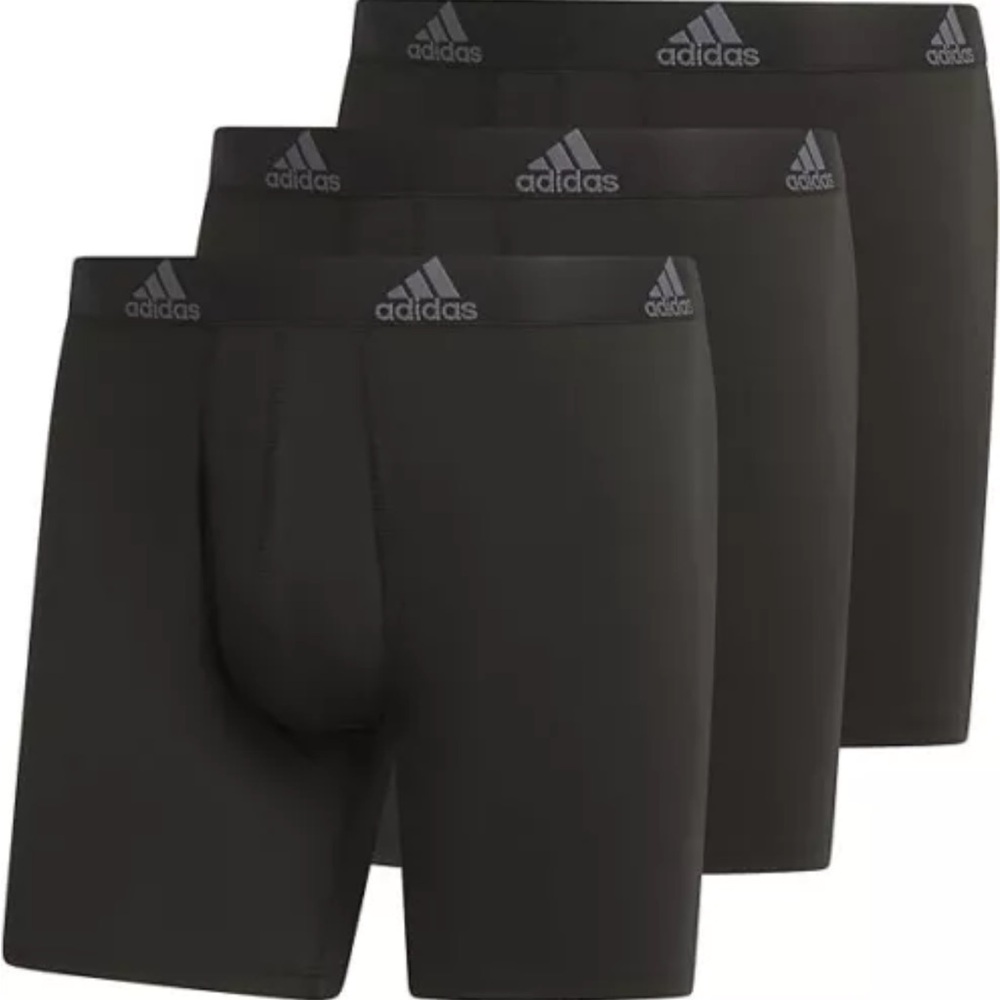 adidas Performance Boxer Brief Underwear 3-Pack Men's